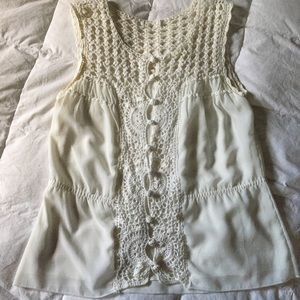 Crochet Sleeveless top